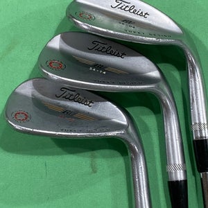 Used Titleist Vokey Right Handed Wedge Set | 50', 54', 58' Wedges