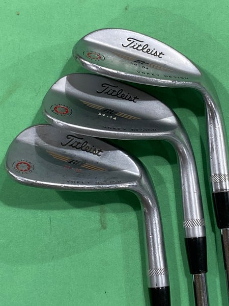 Used Titleist Vokey Right Handed Wedge Set | 50', 54', 58' Wedges