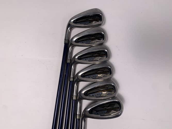 XXIO X Iron Set 6-PW+SW MP1000 Flex 3233 49g Regular LH Midsize Grips