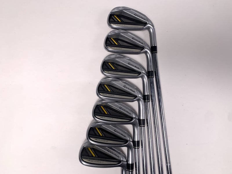 TaylorMade RocketBladez Iron Set 4-PW RocketFuel 85g Stiff Steel Mens RH