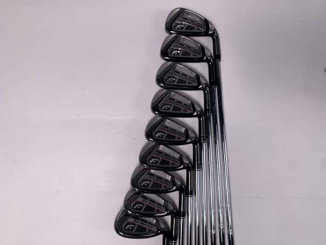 Callaway Big Bertha OS Iron Set 4-PW+GW+SW True Temper Speed Step 80 Regular RH