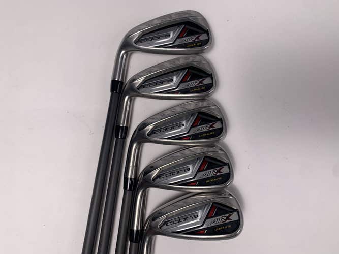 Cobra Air X 2023 Iron Set 6-PW UltraLight Regular Graphite Mens LH