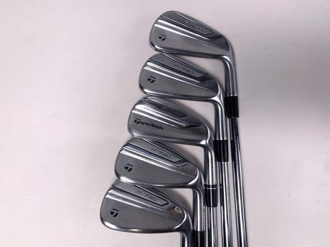 TaylorMade P790 2019 Iron Set 5-9 True Temper DG 105 S300 Stiff Steel Mens RH