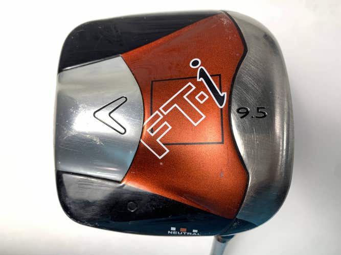 Callaway FT-i Tour Driver 9.5* Aldila NV Green 65g Stiff Graphite Mens RH