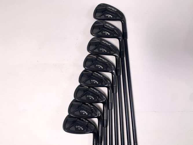 Callaway Apex 21 Black Iron Set 4-PW+GW True Temper Elevate MPH 95g Stiff RH