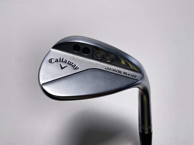 Callaway Jaws Raw Full Toe Chrome Sand Wedge 56* 10 Project X Catalyst Mens RH