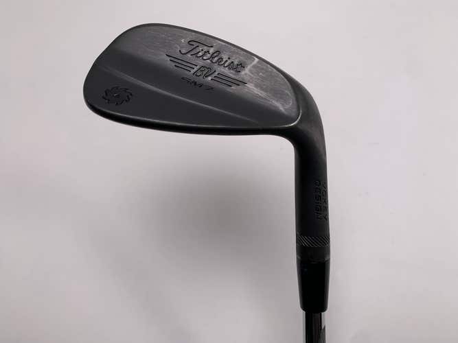 Titleist Vokey SM7 Jet Black Gap Wedge GW 50* 8 F-Grind KBS Tour Stiff RH