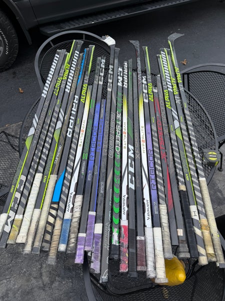 100 feet of broken sticks