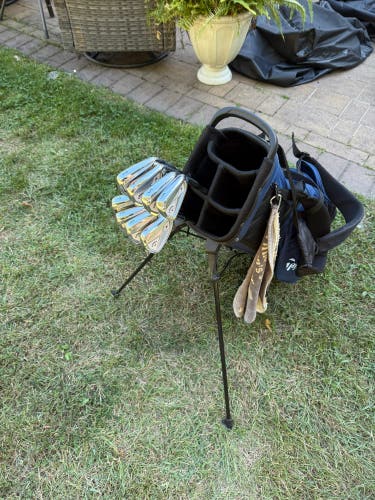 Men's Callaway 2013 X Forged Right Handed Iron Set Stiff Flex Steel Shaft (Used)