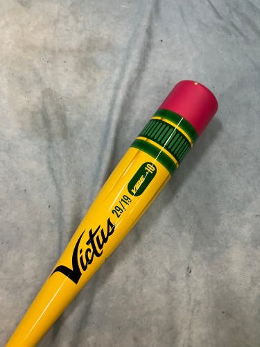 2024 Victus Vibe Alloy Bat USABat Certified (-10) Alloy 19 oz 29" (Used)