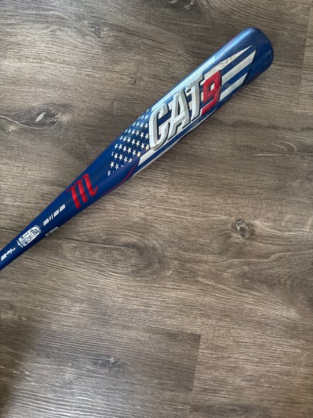 Marucci CAT9 Alloy USSSA Certified Bat (-8) 23 oz 31" (Used)