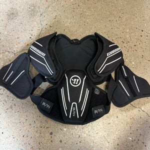 Large Youth Warrior Burn Next Shoulder Pads (Used)