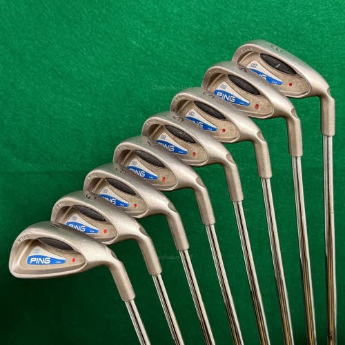 Ping G2 Red Dot 3-PW Iron Set Ping Cushin True Temper Steel Stiff