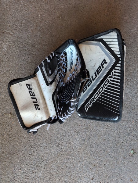 Bauer PRODIGY 2.0 Glove and 3.0 Blocker (Used)