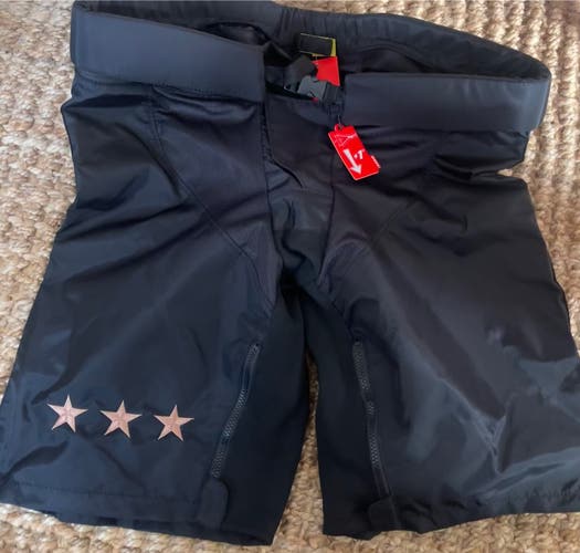 NEW Pro Stock Washington Capitals Reverse Retro CCM PPPTKC Girdle/Pant Shell XL Black