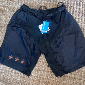 NEW Pro Stock Washington Capitals Reverse Retro Bauer Nexus Girdle/Pant Shell XL Black