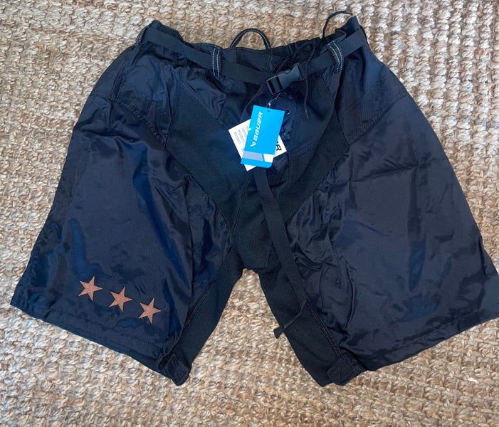 NEW Pro Stock Washington Capitals Reverse Retro Bauer Nexus Girdle/Pant Shell XL Black