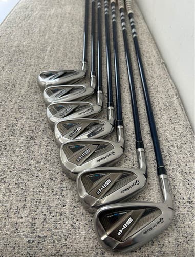 TaylorMade SIM2 MAX Left Hand Iron Set Regular Flex