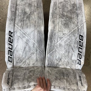 33+" Senior Small Bauer Supreme M5 Pro Goalie Leg Pads (Used)