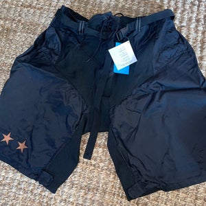 NEW Pro Stock Washington Capitals Reverse Retro Bauer Nexus Girdle/Pant Shell XL +1 Black