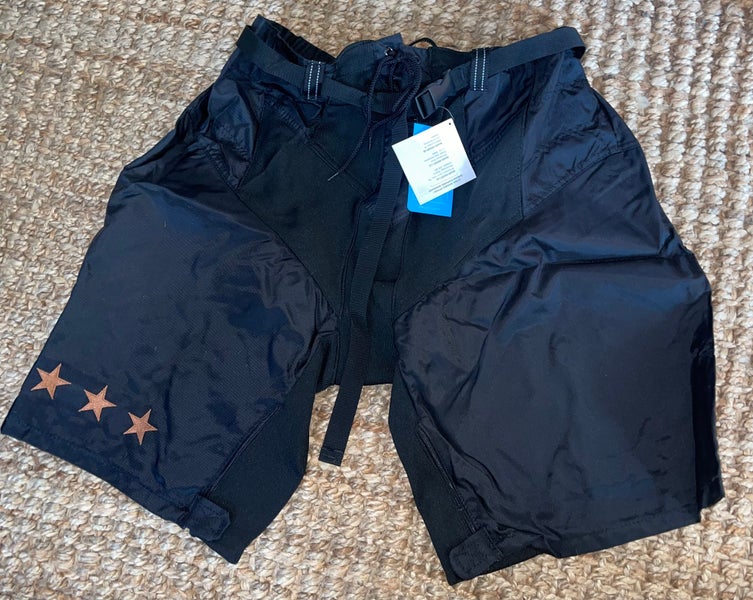 NEW Pro Stock Washington Capitals Reverse Retro Bauer Nexus Girdle/Pant Shell XL +1 Black