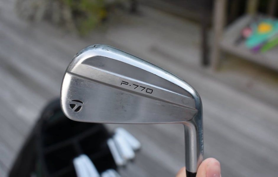 TaylorMade P770 Right Handed Iron Set (8 Clubs) #4 - #9, PW, GW