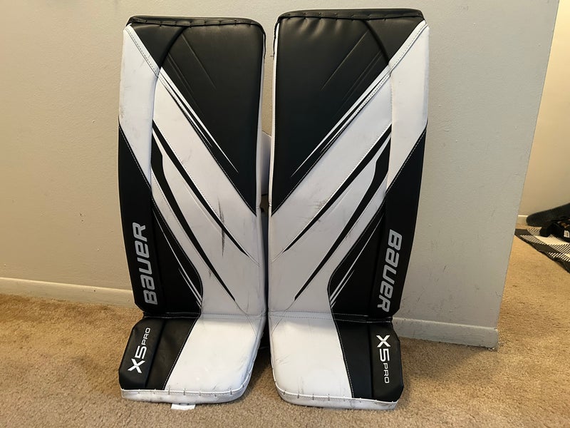 Senior Bauer Vapor X5 Pro Goalie Leg Pads XS (Used)