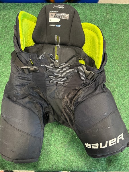 Black Bauer HP Pro Hockey Pants (Used) | Junior Medium