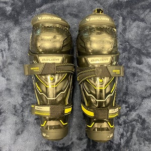 Youth Bauer Supreme Mach Shin Pads 9" (Used)