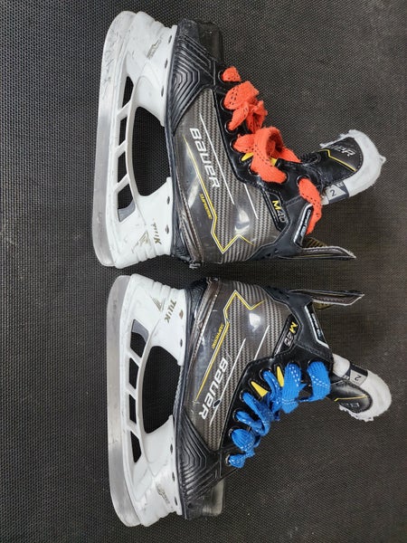 Bauer Supreme M40 Hockey Skates Extra Wide Width Size 2 (Used)