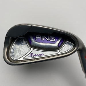 Ping Serene Single 7 Iron Red Dot 1* Flat ULT 210 Lite Graphite Womens RH