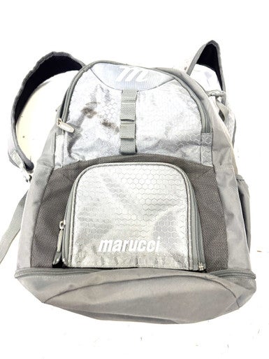Used Marucci PLAYER BACKPACK BB/SB Player Backpack Grey 11860-S000298429
