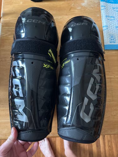 Senior CCM XF PRO 14" Shin Pads (New)