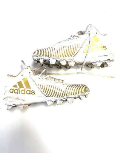 Used Adidas Adult FB Cleats White Senior 10 11860-S000298519