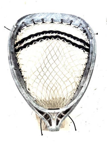 Used String King MARK 2G Mens Goalie Head Grey 11860-S000298467