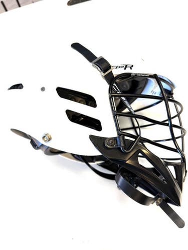 Used Cascade CPXR Lacrosse Helmet White One Size 11860-S000298460