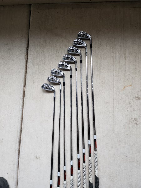 Men's TaylorMade PSi Right Handed Iron Set Extra Stiff Flex Steel Shaft (Used)