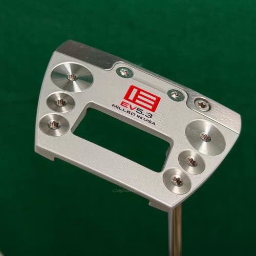 Guerin Rife EVNROLL EV5.3 Satin 35" Short-Slant Mallet Putter Golf Club