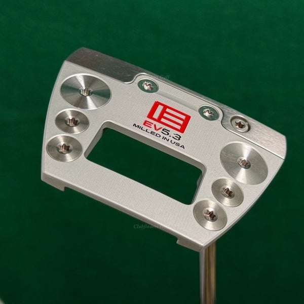 Guerin Rife EVNROLL EV5.3 Satin 35" Short-Slant Mallet Putter Golf Club