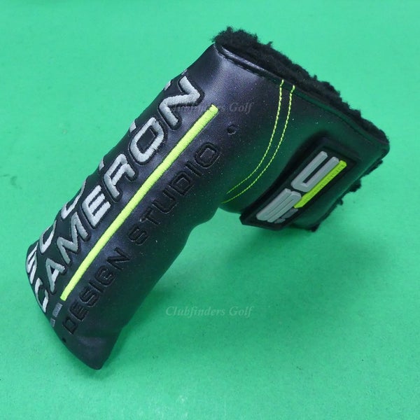 Scotty Cameron Club 2018 Grey/Green AM&E Blade Putter Headcover *READ*
