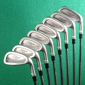 Titleist DCI 990 3-PW Iron Set True Temper Dynamic Gold R300 Steel Regular