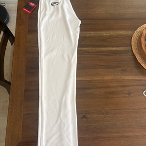 White Men's Adult Small Rawlings Game Pants (New)