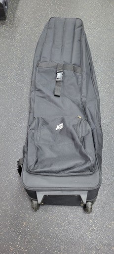 Used WHEELED SOFT SIDE Travel Bag Black 11497-S000152422