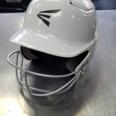 Used Easton HELMET W MASK Batting Helmet w/Mask White One Size 11497-S000152405