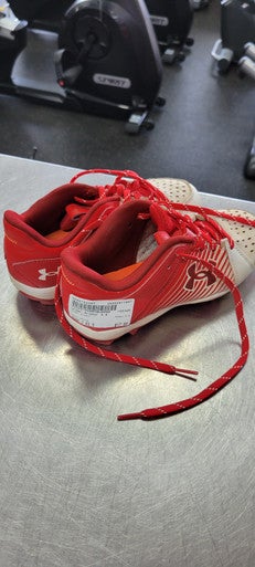 Used Under Armour 3.5 BB/SB Cleats White Junior 03.5 11497-S000152387