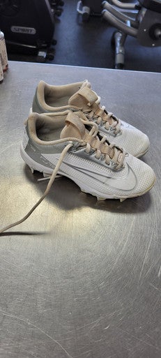 Used Nike VAPOR 2 BB/SB Cleats White Junior 02 11497-S000152380
