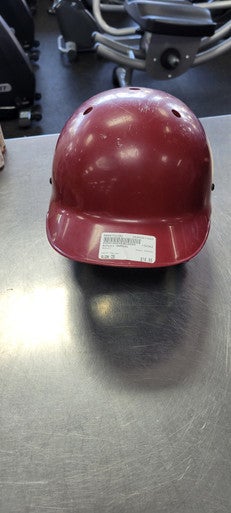 Used Schutt MAROON Batting Helmet No Mask Maroon One Size 11497-S000152382