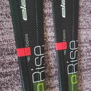 160cm Adult SKIS Elan ExPLORE e-RISE w/ELAN ESP10 BINDINGS *USED* GOOD CONDITION