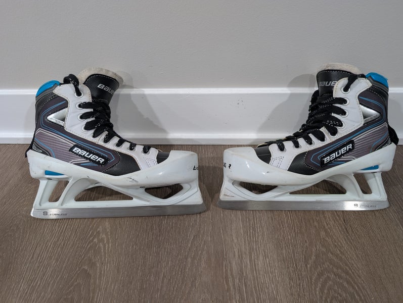 Bauer Reactor 5000 Hockey Goalie Skates Regular Width Size 4