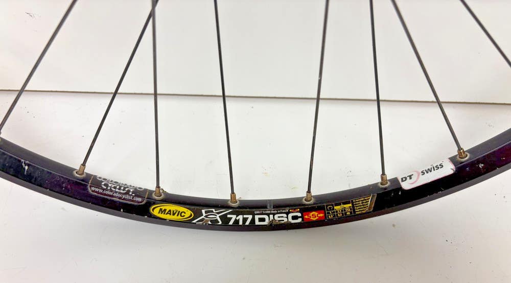 Mavic XC 717 Disc Black Aluminum 26